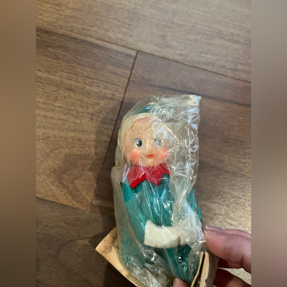1950’s Shiny and Brite Christmas Pixie - Made in Japan -in original packaging